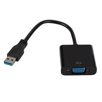 Адаптер USB 3.0 – VGA, зовнішня відеокарта, перехідник на другий монітор