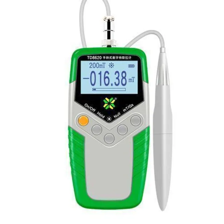 Гаусметр Tunkia TD8620-5 магнітомір 0-2000 мТл, тест магнітного поля
