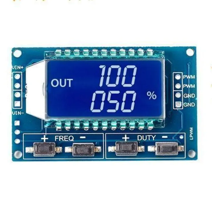 Генератор ШІМ сигналу ЖК 1 Гц-150 кГц 3.3-30 В XY-LPWM SviLand