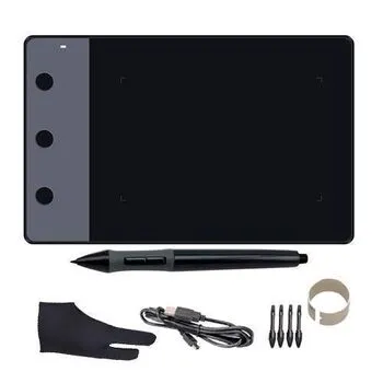 Графічний планшет із пером HUION H420 4x2.23" кнопки