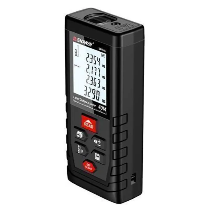 Далекомір лазерний, лазерна рулетка до 40м SNDWAY SW-T4S