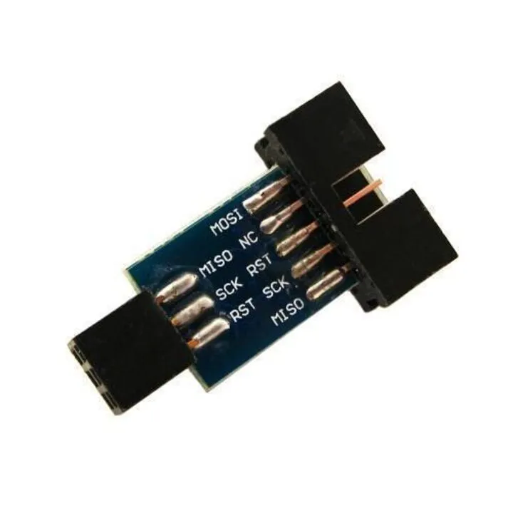 Перехідник з 10 на 6 пінів, ATMEL AVRISP USBASP STK500