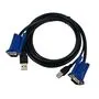 Кабель для KVM свіча VGA + USB
