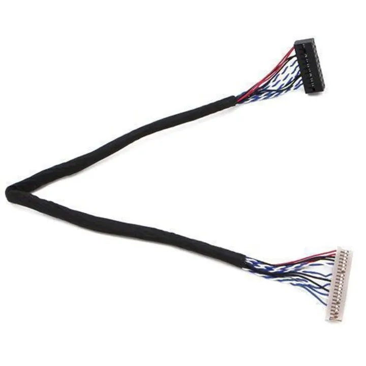 Кабель шлейф LVDS DF-14 20pin 1канал 8біт для ЖК матриць