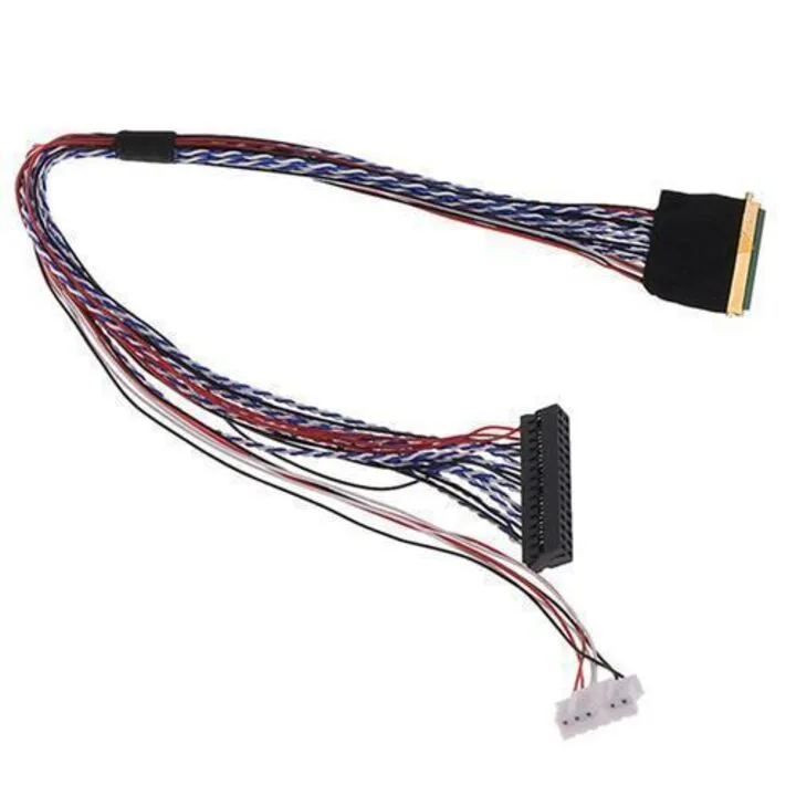 Кабель шлейф LVDS I-PEX 40pin 2канала 6біт для ЖК матриць 15.6-19