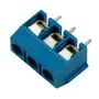 Клемна колодка на 3 контакту, крок 5мм KF301-3P
