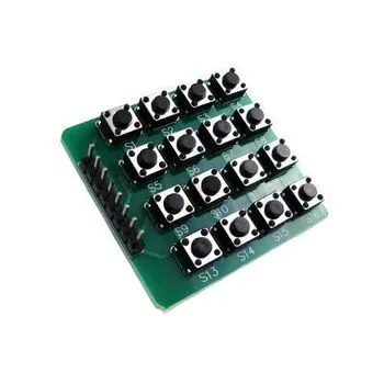 Кнопкова клавіатура, 4x4 матриця для Arduino