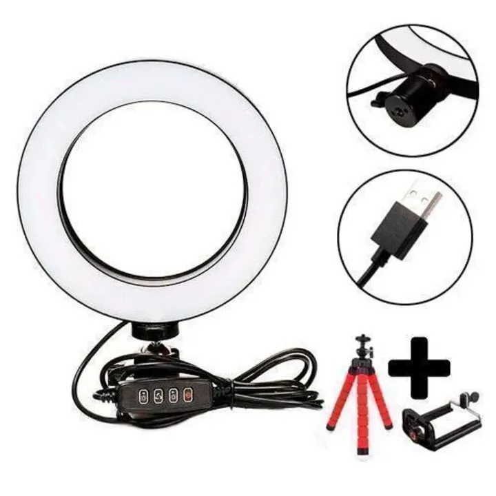 Кільцева LED лампа USB 5Вт 16см для Селфі кільце, кільцевої світло