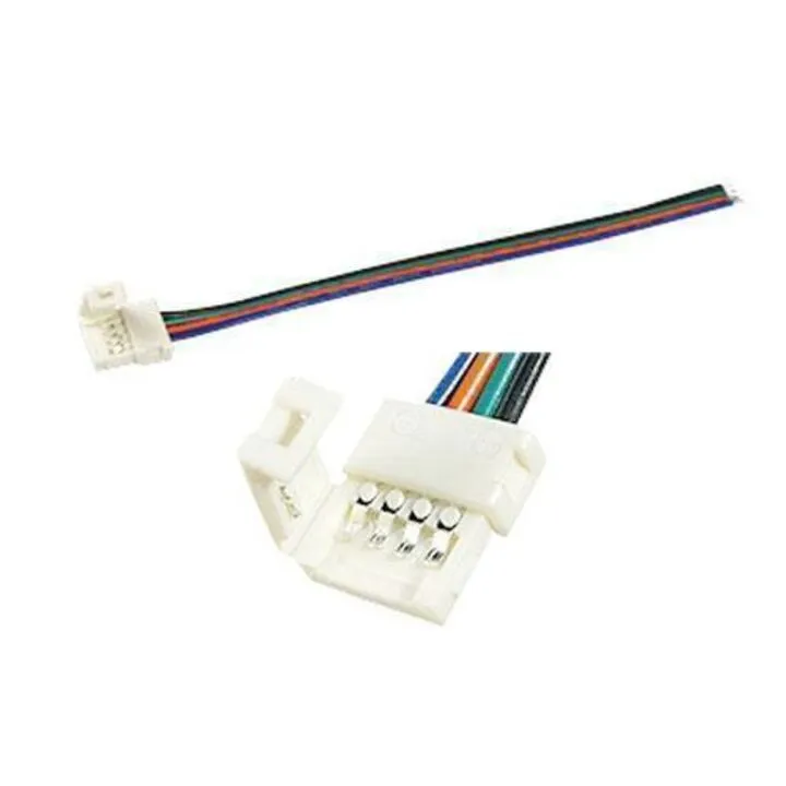 Конектор вивідний для 10мм LED стрічки SMD 5050 RGB