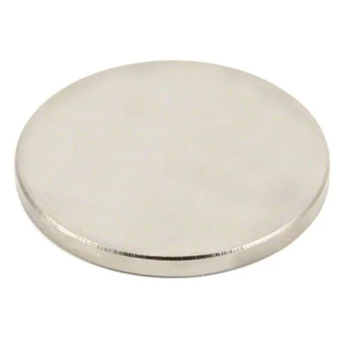 Магніт неодимовий дисковий 50x5 мм N35 сильний, SviLand