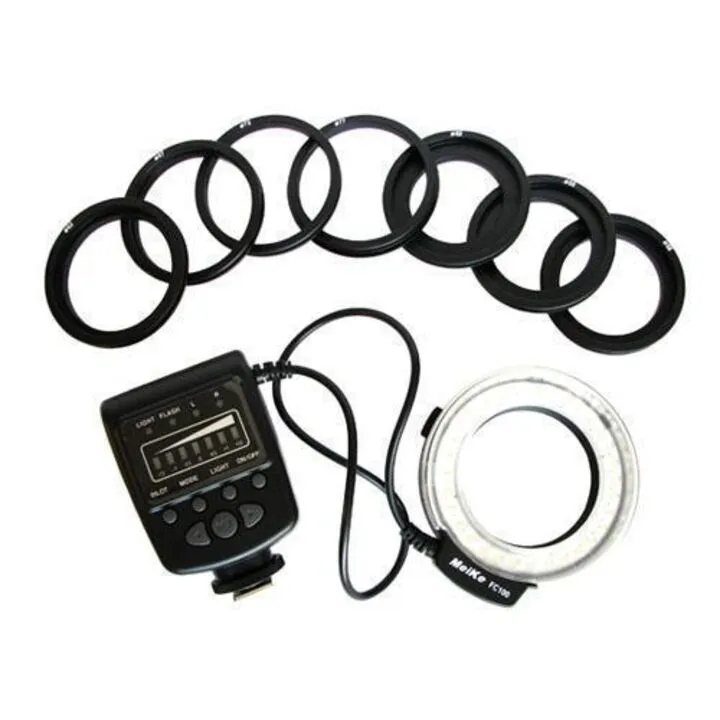 Макроспалахи кільцева Meike FC100 LED Canon Nikon