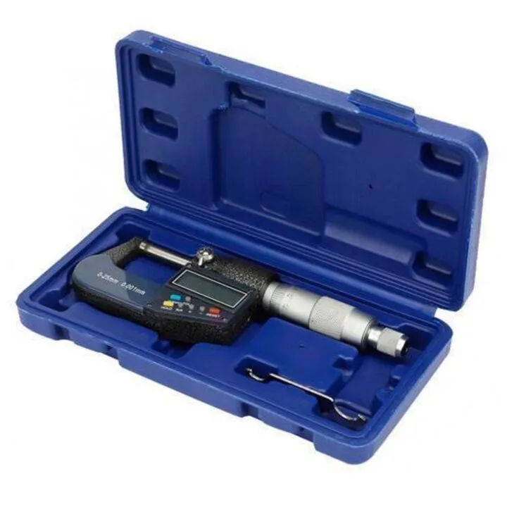 Мікрометр цифровий DSWQ0-100II 0-25 мм, 0.001 мм точність