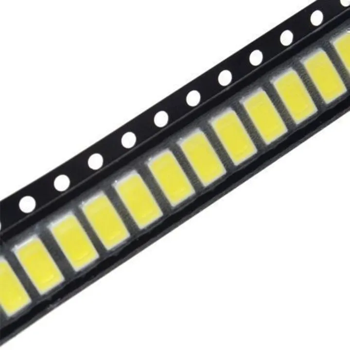SMD LED 5630/5730, 100 шт, нейтральний білий, 3.2–3.4 В, 150 мА
