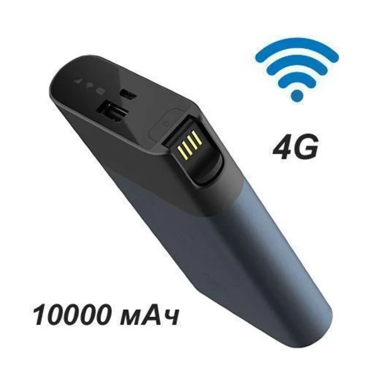 Мобільний Wi-Fi роутер 3G 4G + Power Bank 10000мАч Xiaomi ZMI MF885