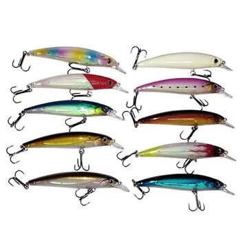 Набір із 10 різнокольорових воблерів SviLand 11 см 12 г