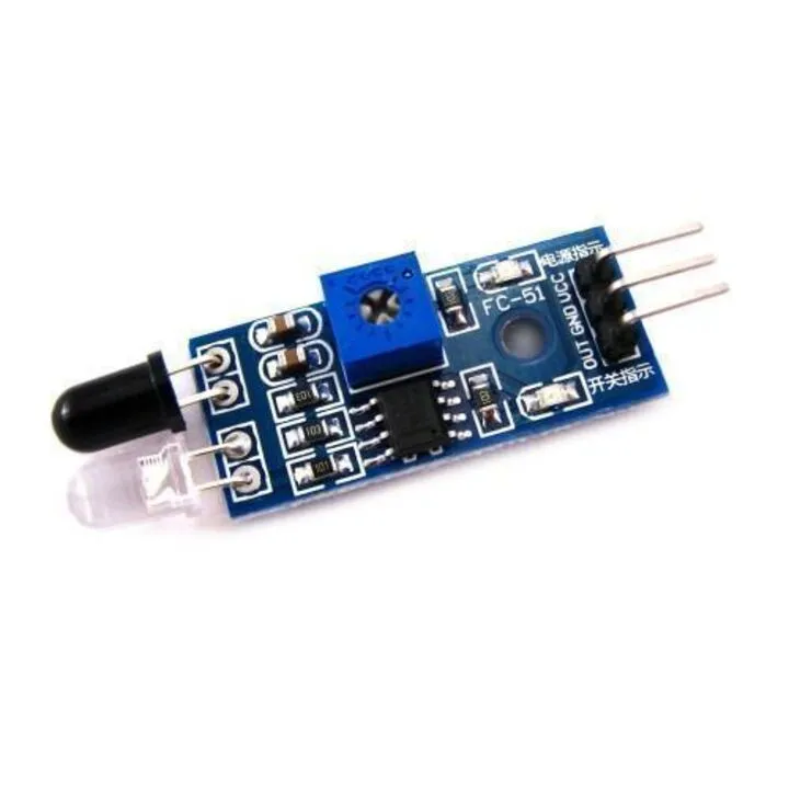 Оптичний ІЧ датчик обходу перешкод, Arduino