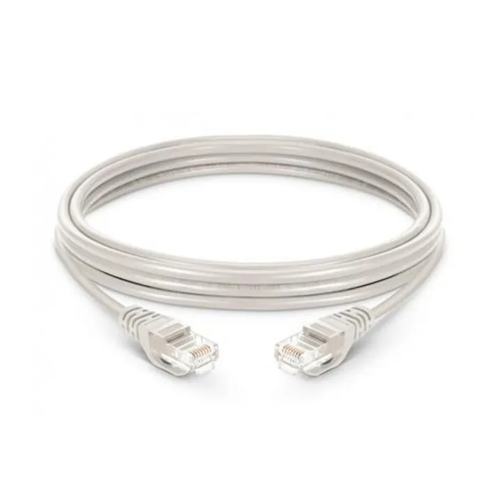 Патч-корд RJ45 3 м мережевий кабель UTP CAT5e 8P8C LAN білий SviLand