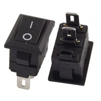 Премикач, тумблер 10 шт, вимикач живлення KCD1-11 250В 3А