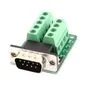Перехідник RS232 DB9 COM-порт вилка тато - клеммники 9pin