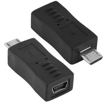 Перехідник адаптер miniUSB мама - microUSB тато SviLand