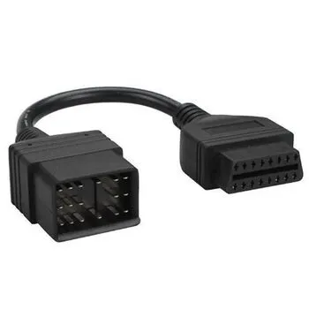 Перехідник з OBD2 16pin мама на Toyota 17pin тато