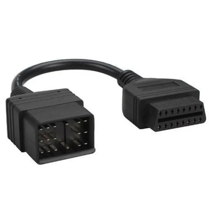 Перехідник з OBD2 16pin мама на Toyota 17pin тато