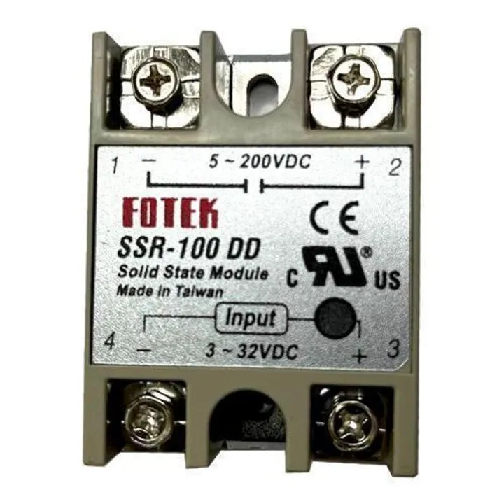Твердотільне реле SSR-100DD, 100 A, DC-DC