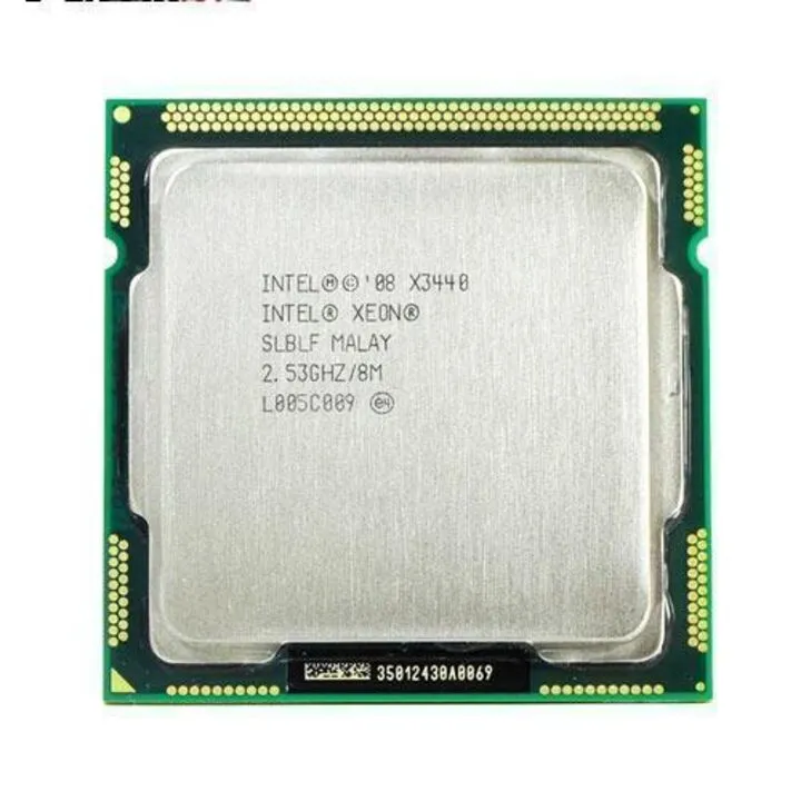 Процесор Intel Xeon X3440, 4 ядра 8 потоків 2.53ГГц, LGA 1156