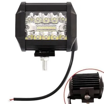 Світлодіодна LED панель фари додаткового світла для авто 4” 12В 60Вт