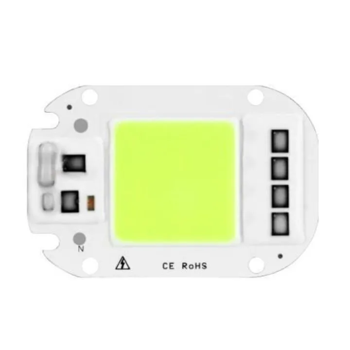 Світлодіодна матриця з драйвером COB LED 50Вт 4500лм 220В, зелена