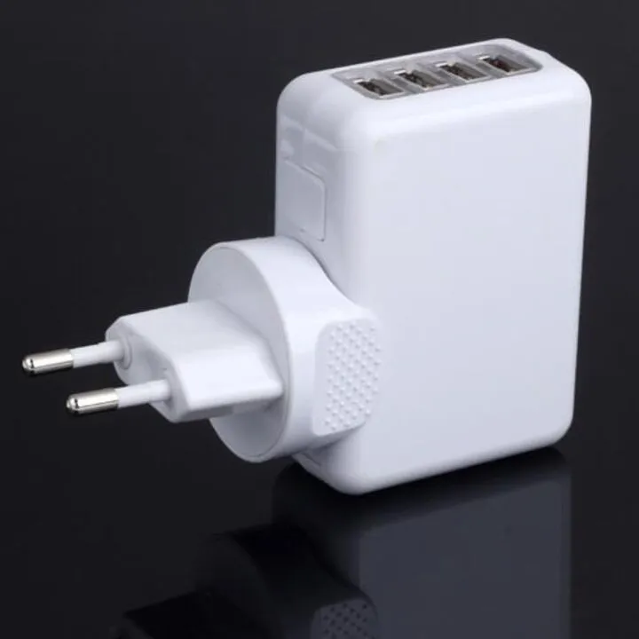 Мережевий зарядний, 4 USB, 5V 2.1A для Ipad, Premium