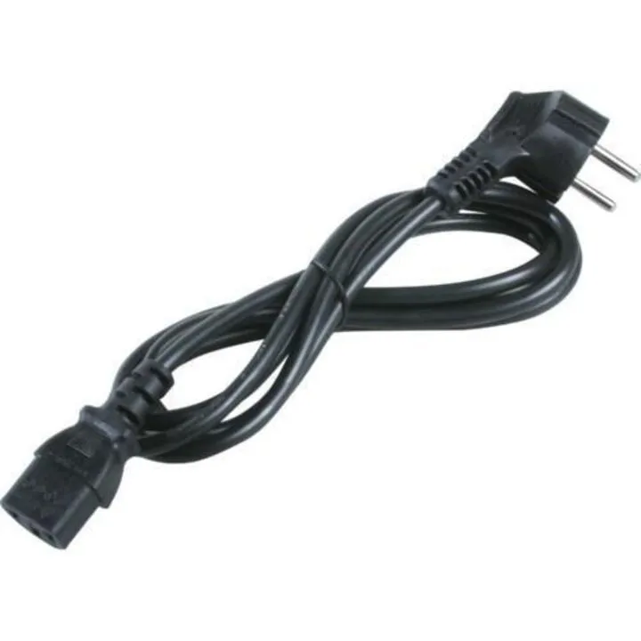 Мережевий кабель живлення комп’ютера, шнур IEC C13, 1.5 м