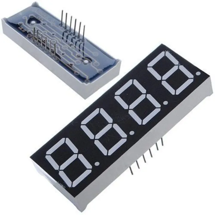 4-розрядний 7-сегментний індикатор 0.5 "червоний 12pin катод Arduino