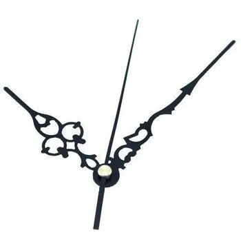 Стрілки для годинника, годинникового механізму комплект з 3 стрілок, чорні фігурні