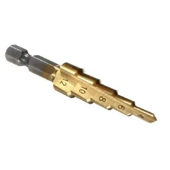 Свердло коркове по металу HSS 4-12 мм SviLand, набір 5 шт