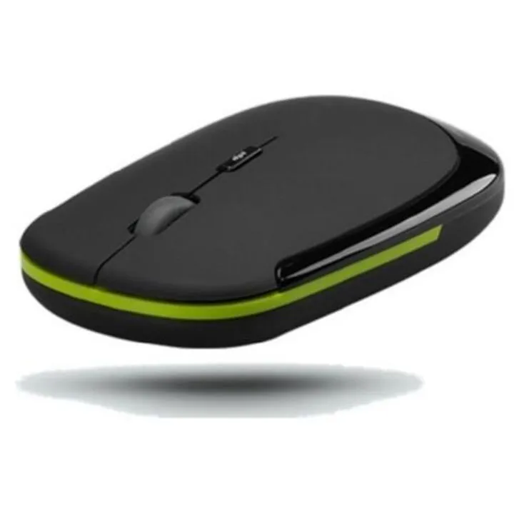 Супертонка прогумована бездротова миша, мишка