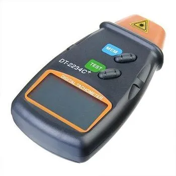 Тахометр цифровий лазерний безконтактний DT-2234C+ SviLand, 2.5-99999 об/хв, РК 18 мм