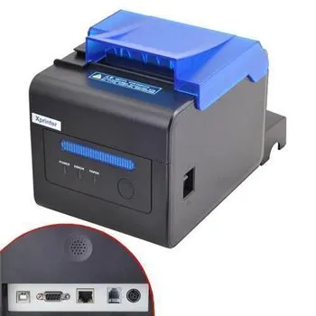 Термопринтер POS чековий принтер із дзвінком USB+LAN XP-C300H 58/80мм