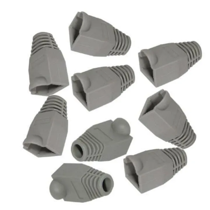Ковпачки для конекторів RJ45 Cat5e UTP STP, набір 100 шт