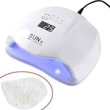 УФ-лампа для сушіння, нарощування нігтів гелів SUN X LED+UV 54Вт