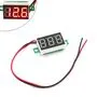 Цифровий вольтметр 4.5-30В LED вимірювач напруги