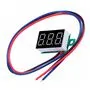 Цифровий вольтметр 4.5-30В LED вимірювач напруги