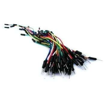 З'єднувальні дроти 65шт, джампери для макетів.