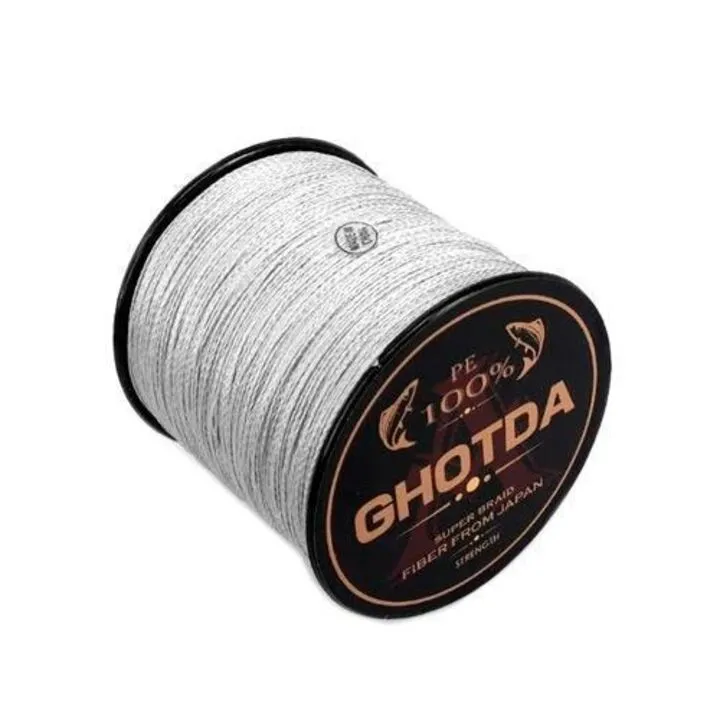 Шнур рибальський петельний GHOTDA, 150 м, 0.16 мм, 8.1 кг, сірий