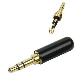 Штекер 3.5 мм TRS mini-jack джек стерео 3pin металевий корпус