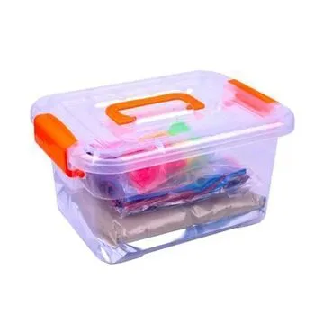 Кінетичний пісок 1кг з пісочницею та насосом та 6 формочок у контейнері