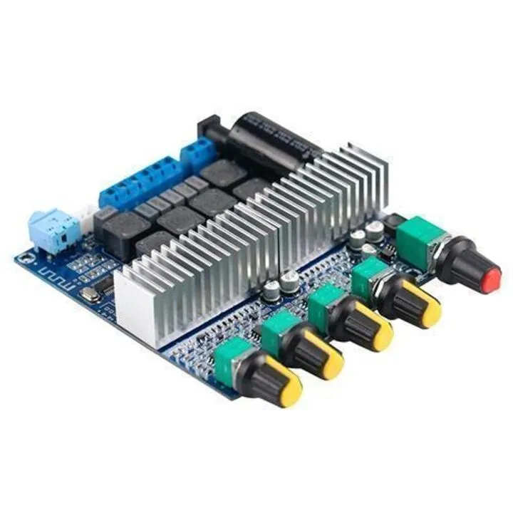 Аудіо підсилювач потужності звуку 2.1ch 2x50Вт + 100Вт Bluetooth 5.0 TPA3116