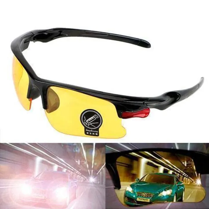 Окуляри з жовтими лінзами для водіння водіїв, жовті.