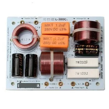 Кросовер фільтр 3-смуговий пасивний для акустики Hi-Fi 150Вт L-380C Kasun