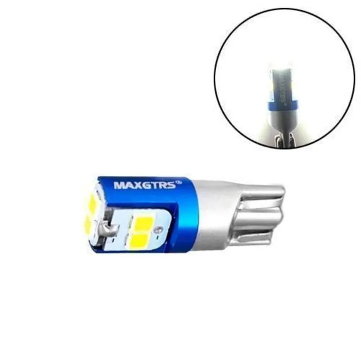 LED T10 W5W лампа в автомобіль, 6 SMD 3030, білий
